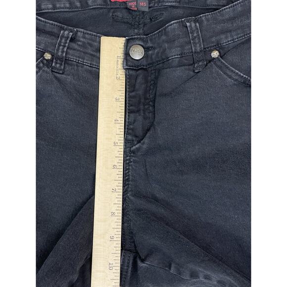 Tripp Nyc Jeans Womens 14S Black‎ Curve T Back Skinny 5 Pocket Zip Fly Denim - Picture 8 of 13